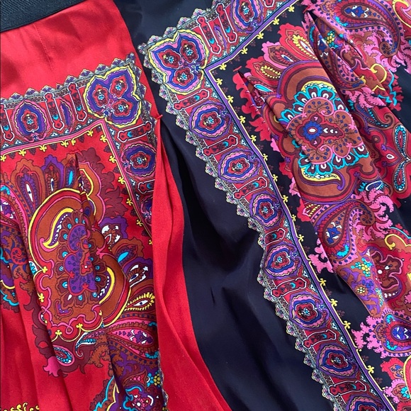 Per se  paisley skirt  clrb - Picture 5 of 7